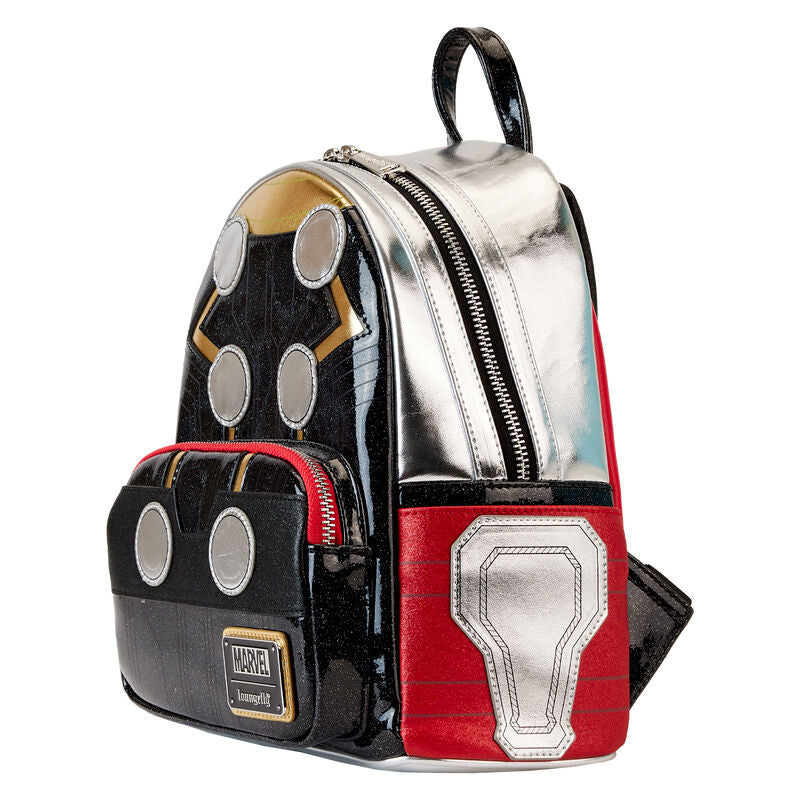 Loungefly Marvel Shine Thor Metallic Cosplay Mini Backpack - Ginga Toys