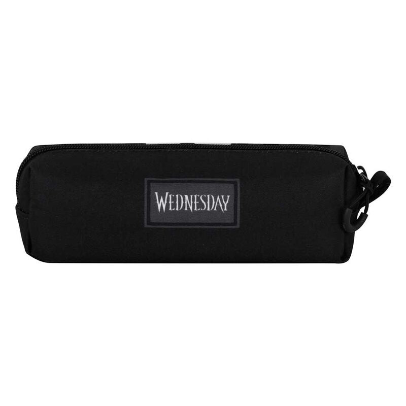 Netflix TV Wednesday Uniform Black Fan Square Pencil Case - Ginga Toys