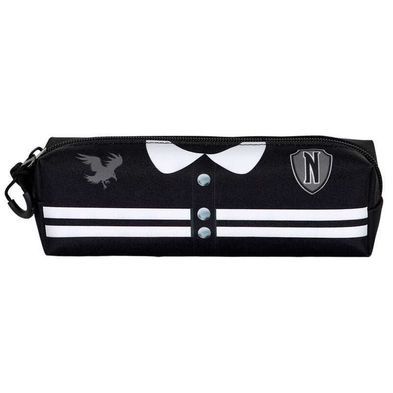 Netflix TV Wednesday Varsity-FAN Square Pencil Case - Ginga Toys