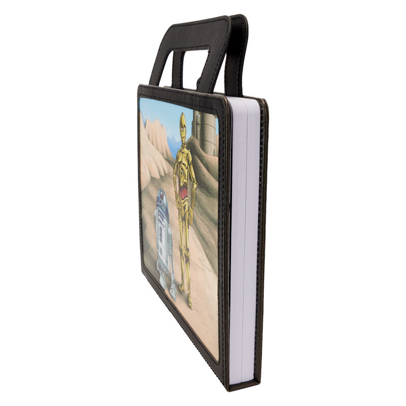 Loungefly Star Wars Return of the Jedi R2-D2 & C-3P0 Lunchbox Notebook - Ginga Toys