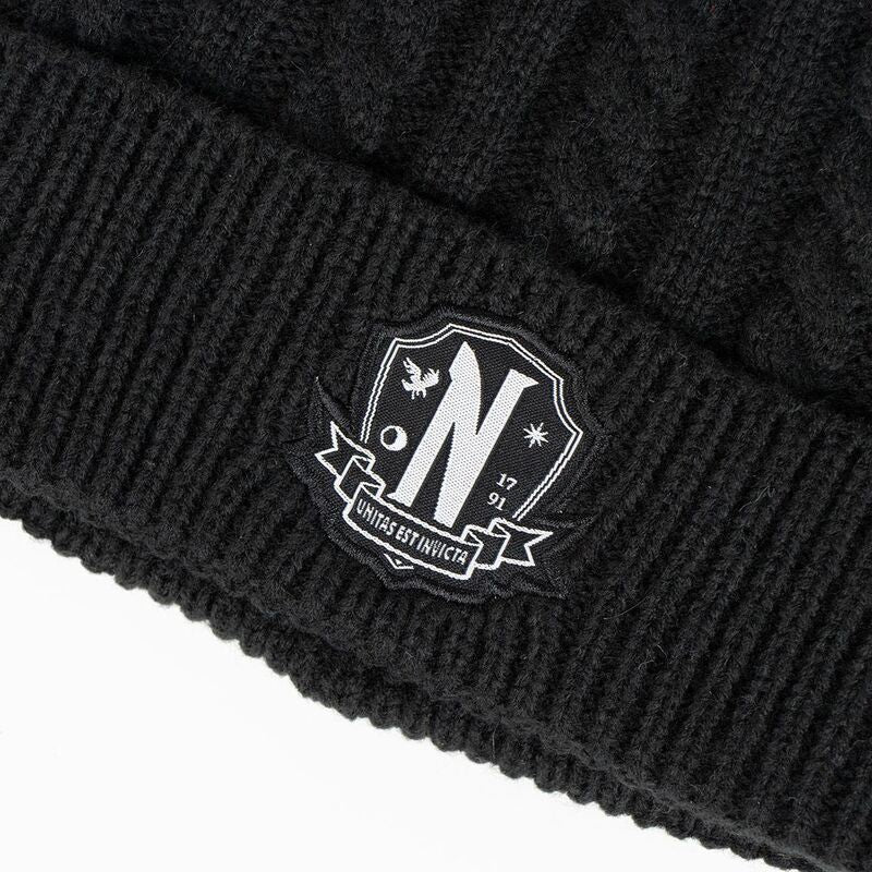 Netflix TV Wednesday Beanie and Gloves Set - Ginga Toys