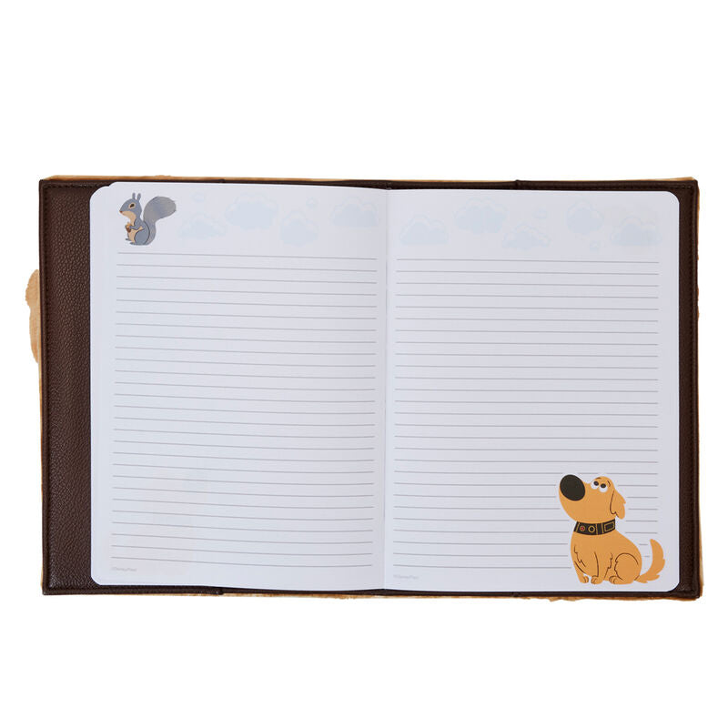 Loungefly Up 15th Anniversary Dug Plush Refillable Stationery Journal - Ginga Toys