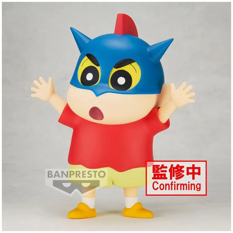 Crayon Shin-chan Big Sofvimates Shinnosuke Nohara (Action Kamen Helmet Ver.)
