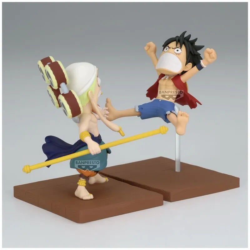 One Piece World Collectable Figure Log Stories Monkey D. Luffy & Enel