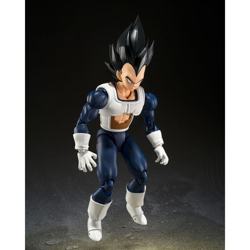 Dragon Ball Z S.H.Figuarts Vegeta (Older Style Battle Clothes) Exclusive Action Figure - Ginga Toys