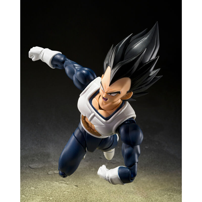 Dragon Ball Z S.H.Figuarts Vegeta (Older Style Battle Clothes) Exclusive Action Figure - Ginga Toys