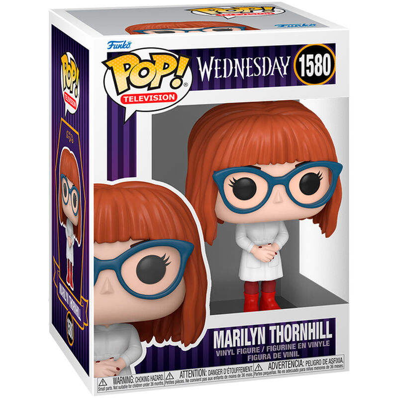 Funko Pop! TV: Wednesday - Marilyn Thornhill (Rave'n Dance) Vinyl Figure #1580 - Ginga Toys