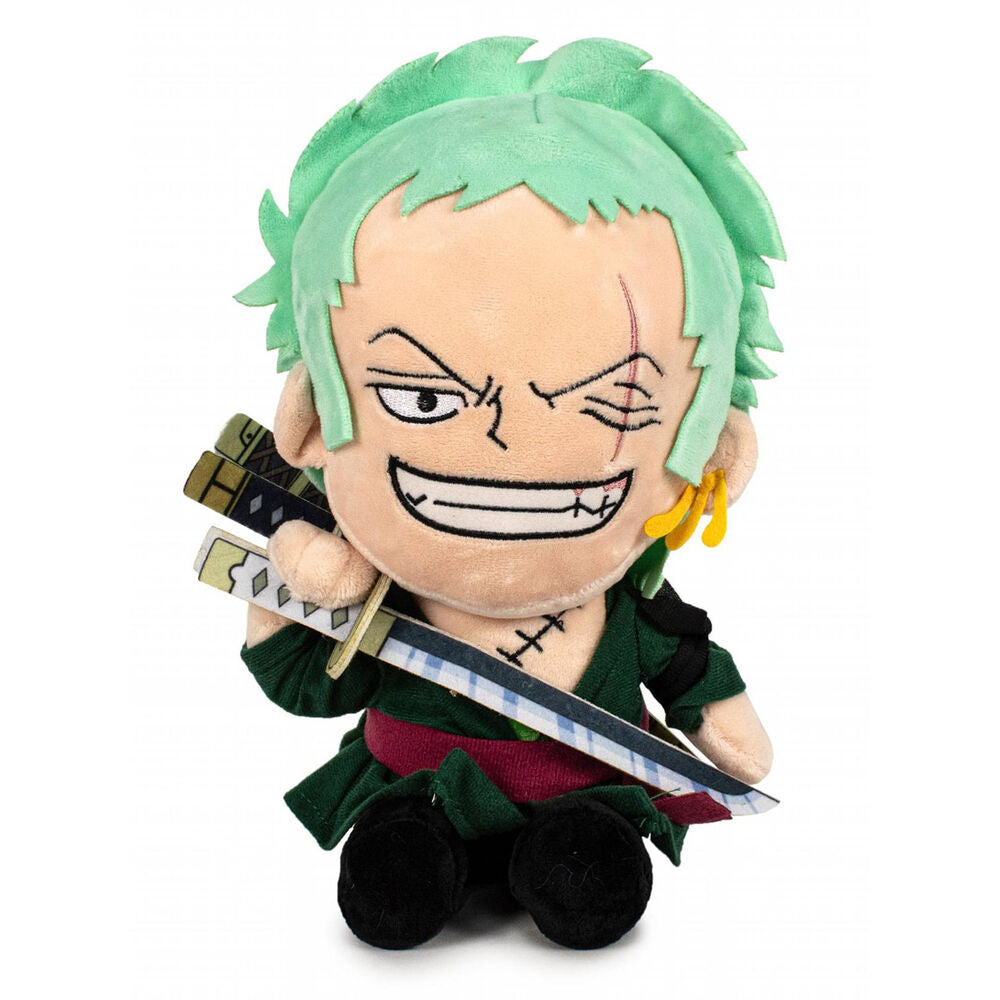 One Piece Roronoa Zoro Plush Toy 25cm - Ginga Toys