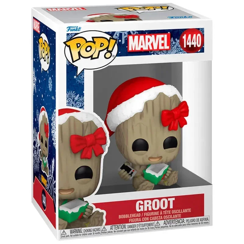Pop! Marvel: Holiday - Groot - Ginga Toys