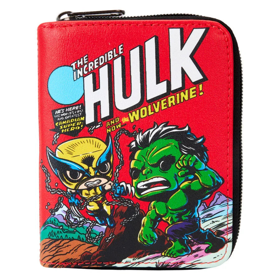 Loungefly Marvel: Wolverine 50th Anniversary Zip Around Wallet