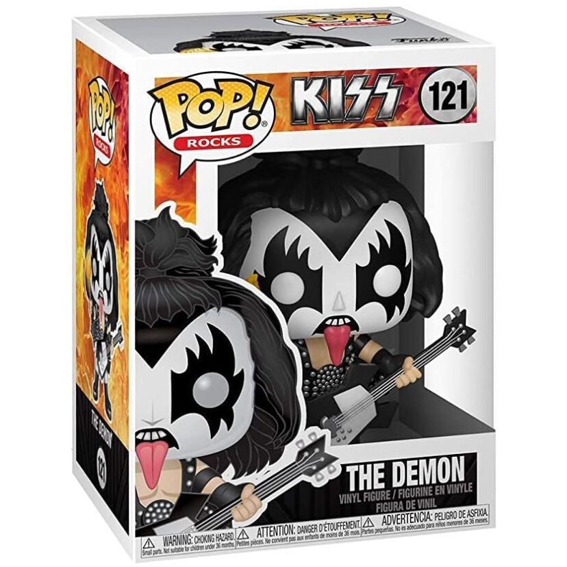 POP! Rocks KISS The Demon #121 Vinyl Figure – Funko – Ginga Toys