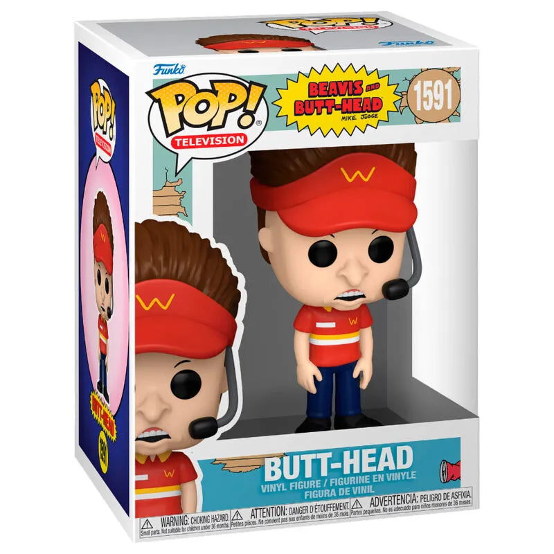 Pop! TV: Beavis & Butt-Head - Butt-Head (Burger World Uniform)