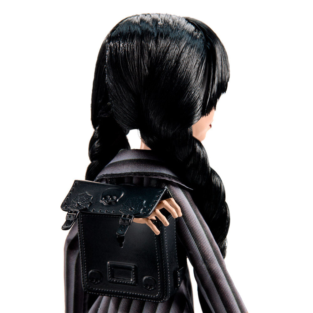 Monster High Wednesday Collectible Doll - Wednesday Addams in Nevermore Academy Uniform With Thing - Ginga Toys