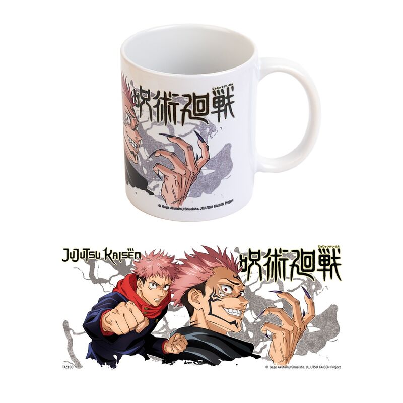 Jujutsu Kaisen Yuji and Sukuna Mug 350ml - Ginga Toys