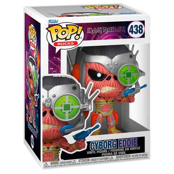 Pop! Rocks: Iron Maiden - Cyborg Eddie - Ginga Toys