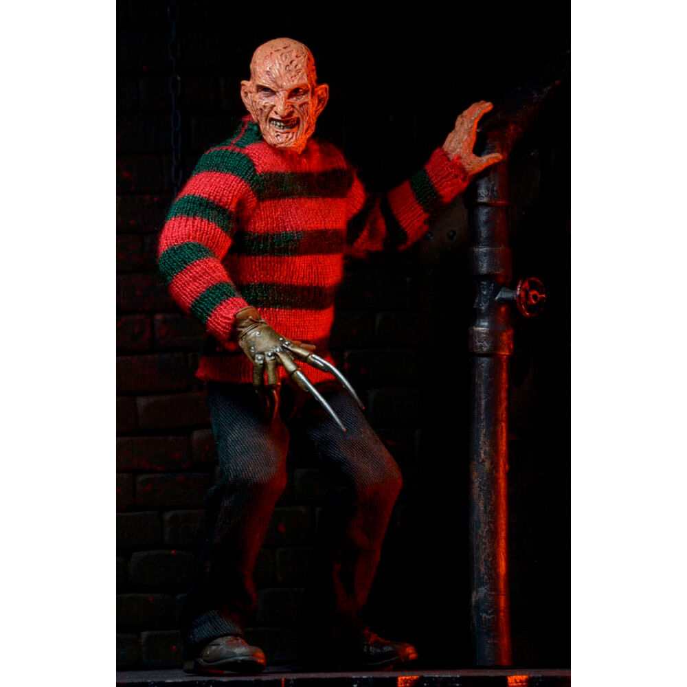 A Nightmare on Elm Street 3: Dream Warriors Freddy 8" Clothed Action Figure - Ginga Toys