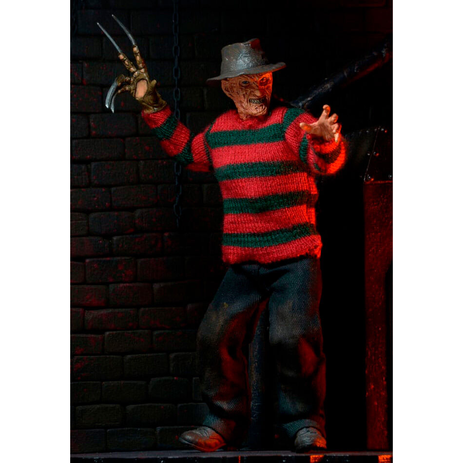 A Nightmare on Elm Street 3: Dream Warriors Freddy 8" Clothed Action Figure - Ginga Toys
