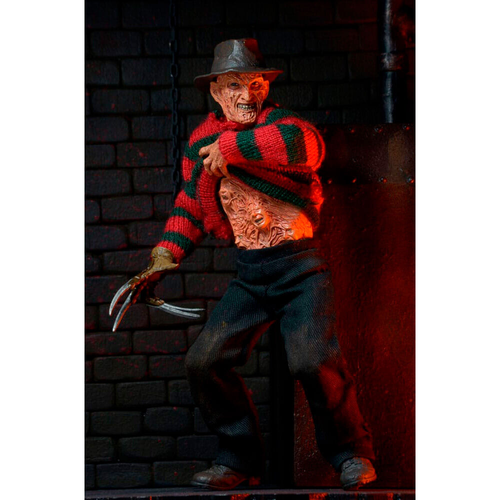 A Nightmare on Elm Street 3: Dream Warriors Freddy 8" Clothed Action Figure - Ginga Toys