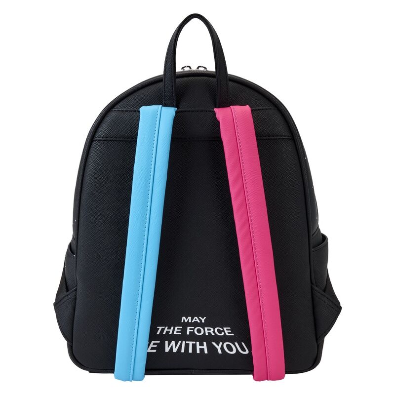 Loungefly Star Wars Rebels vs Empire Galactic Neon 1970s Light-Up Glow Mini Backpack - Ginga Toys