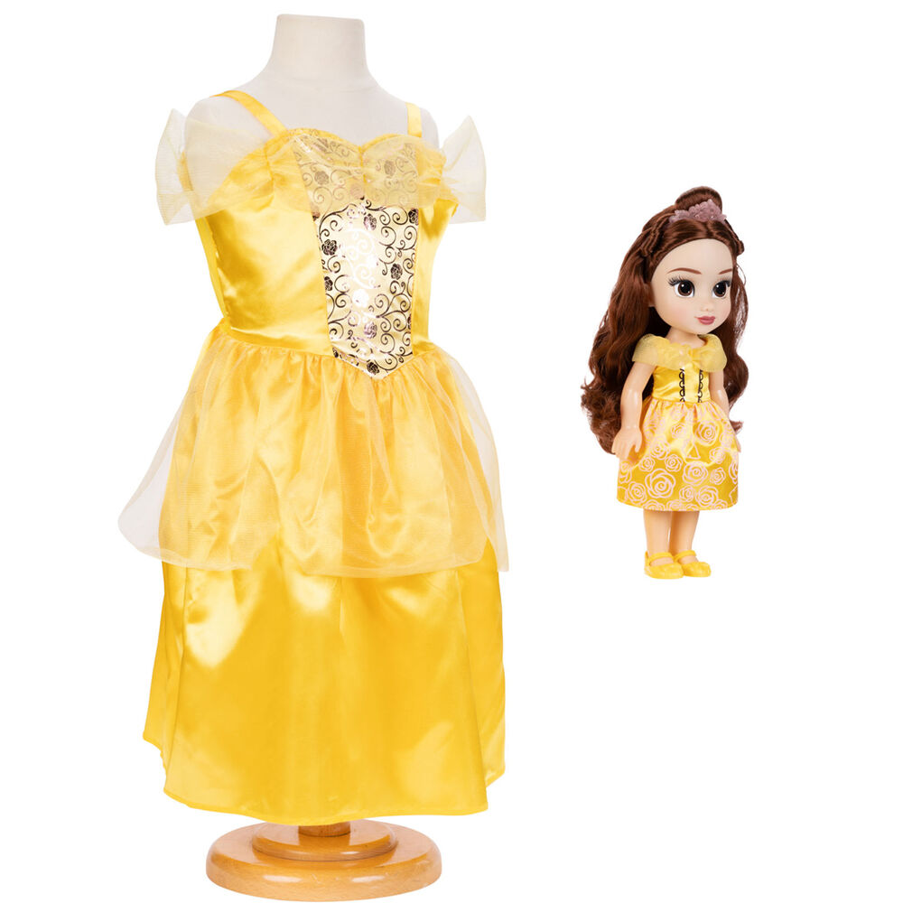 JAKKS Pacific Disney Beauty and the Beast Belle Doll 38cm and Costume Set - Ginga Toys