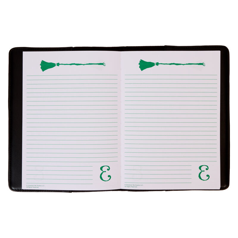 Loungefly Wicked Elphaba Shiz University Uniform Refillable Stationery Journal - Ginga Toys