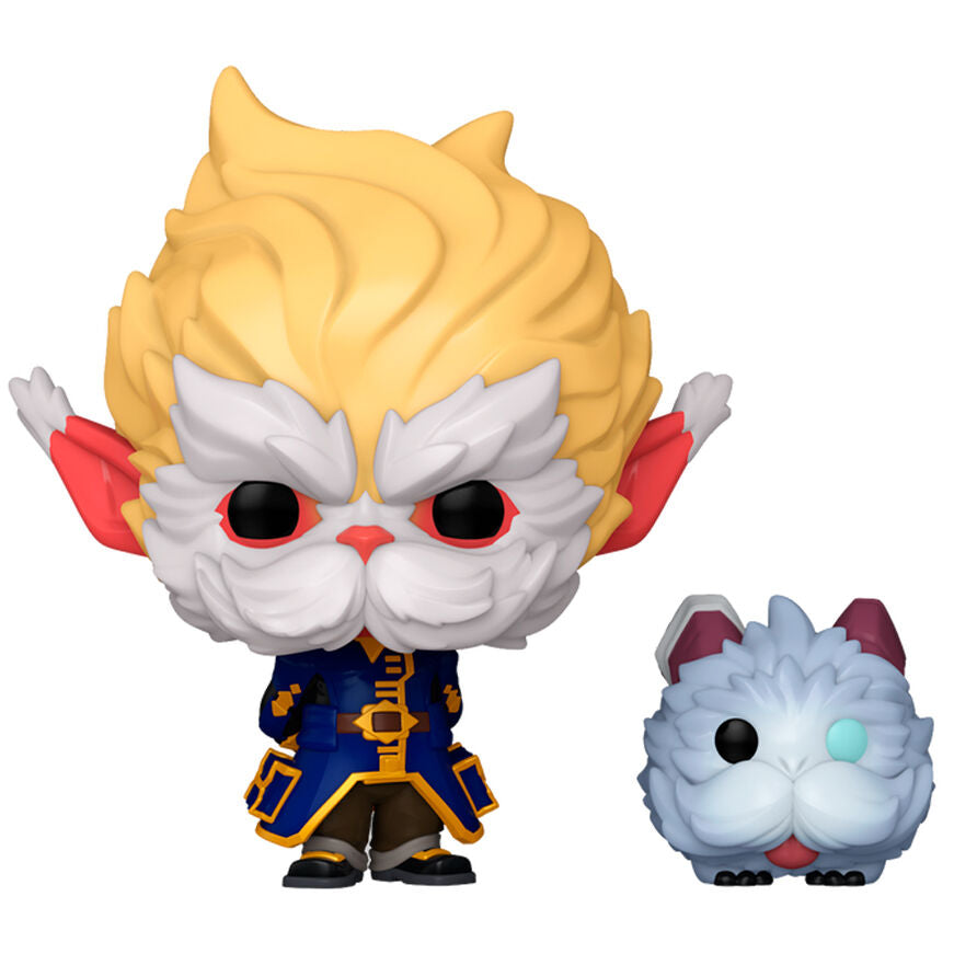 Funko Arcane Pop! Television #1605 Heimerdinger with Poro Vinyl Figure - Ginga Toys