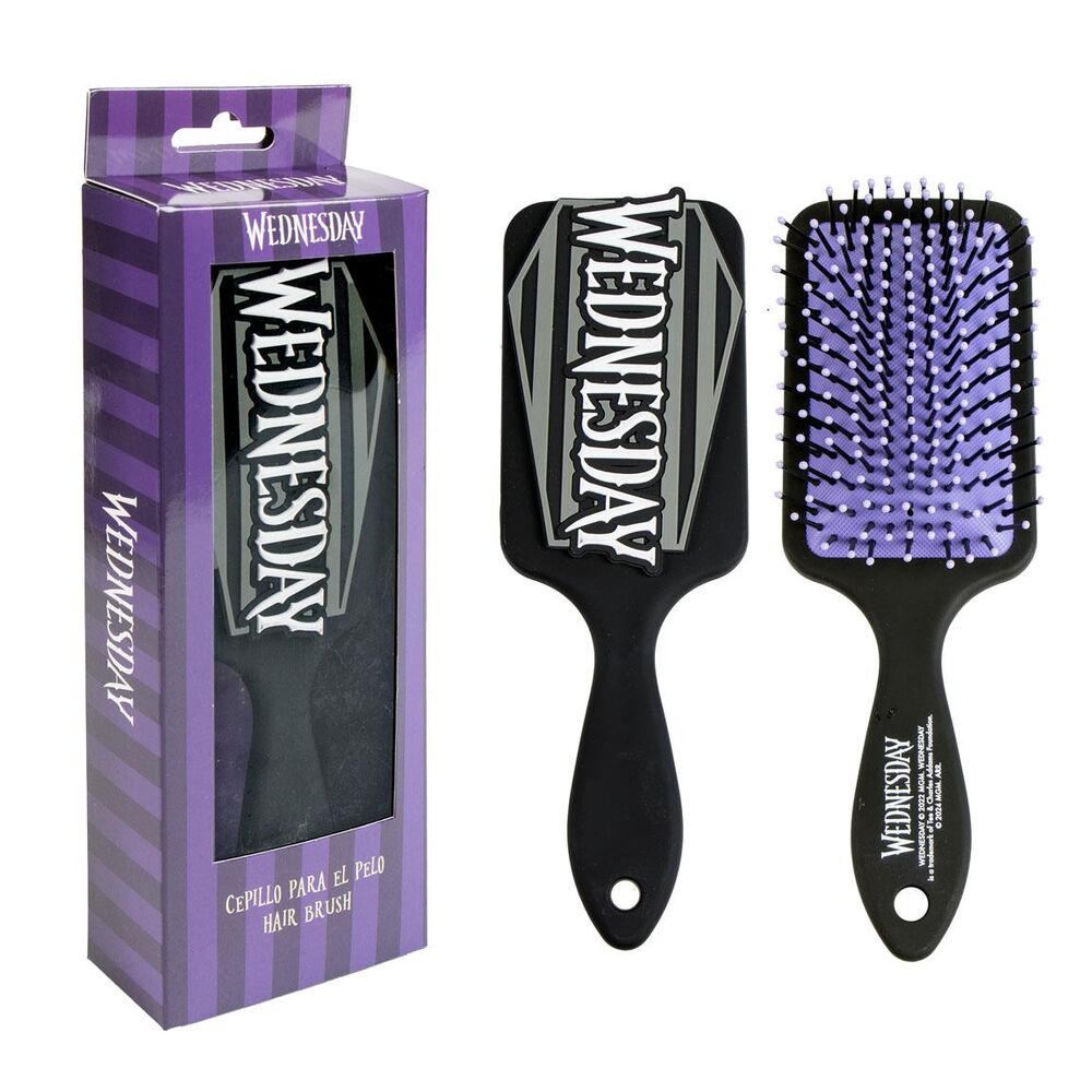 Netflix Wednesday Addams Hair Brush - Ginga Toys
