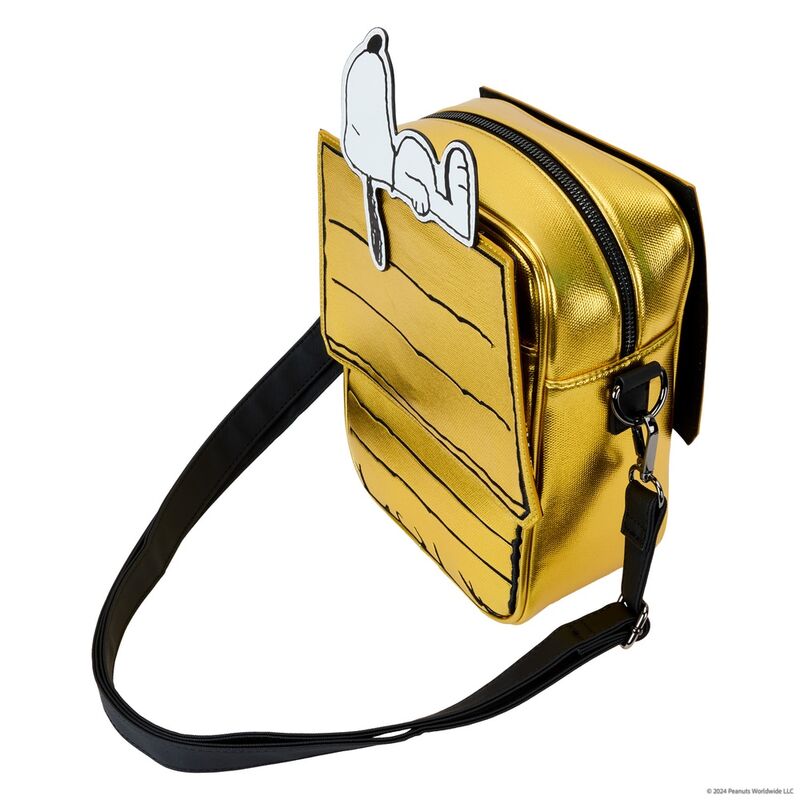 Loungefly Peanuts 75th Anniversary Snoopy Doghouse Crossbody Bag - Ginga Toys