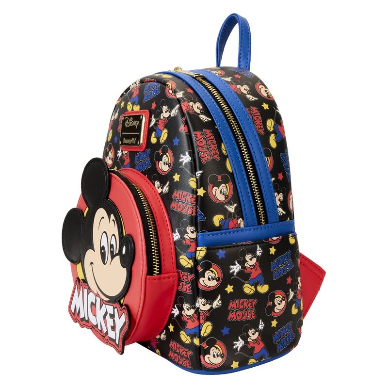 Loungefly Disney Mickey Mouse Classic All-Over Print Mini Backpack - Ginga Toys