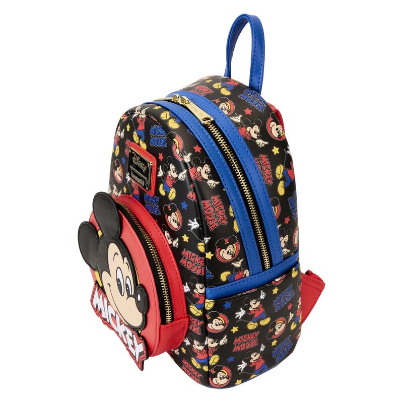 Loungefly Disney Mickey Mouse Classic All-Over Print Mini Backpack - Ginga Toys