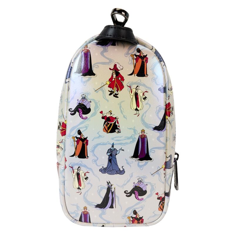 Loungefly Disney Villains Iridescent Pencil Case - Ginga Toys