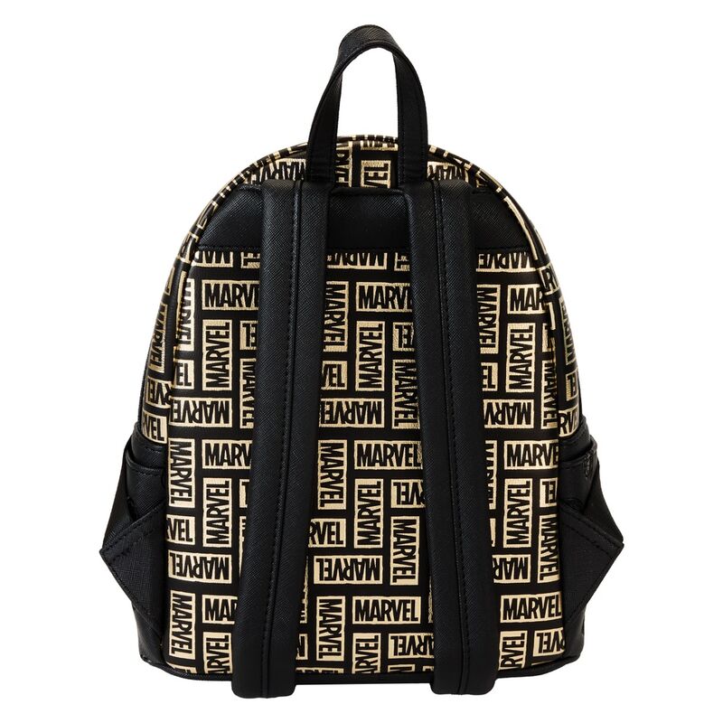 Loungefly Marvel 85th Anniversary All-Over Print Logo Mini Backpack - Ginga Toys