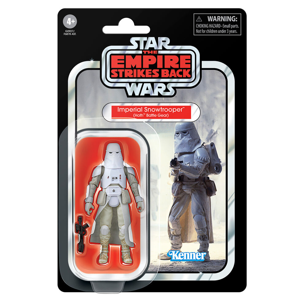 Star Wars: The Empire Strikes Back The Vintage Collection Imperial Snowtrooper (Hoth Battle Gear) Action Figure - Ginga Toys