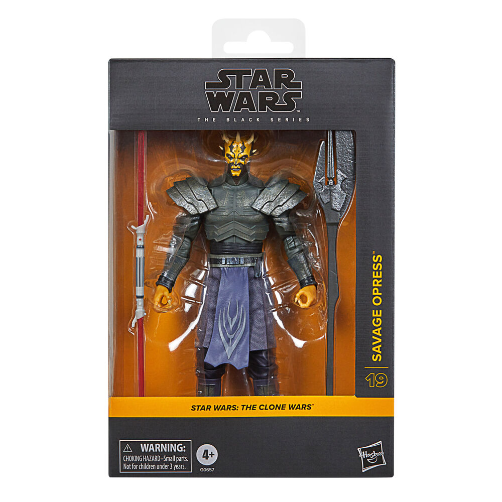 Star Wars: The Black Series 6" Savage Opress (The Clone Wars) Deluxe Action Figure - Ginga Toys