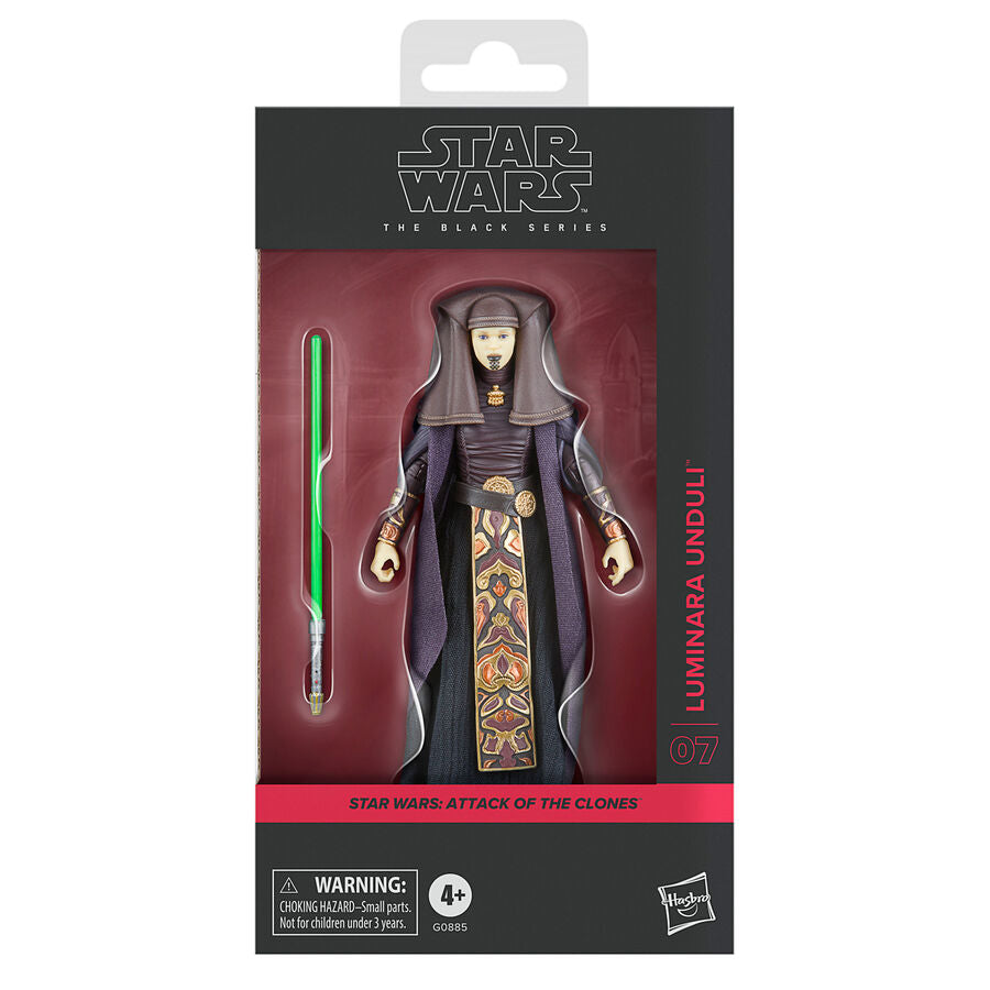 Star Wars: The Black Series 6" Luminara Unduli (Attack of the Clones) Action Figure - Ginga Toys