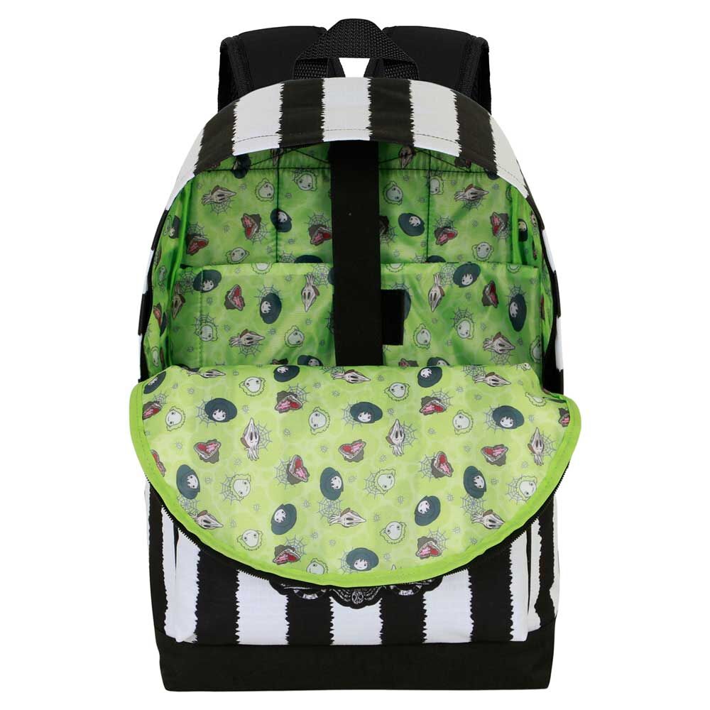 Beetlejuice Stripes-Heady Backpack 44cm - Ginga Toys