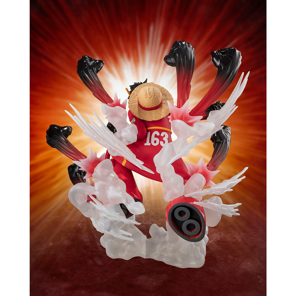 One Piece FiguartsZERO Extra Battle Monkey D. Luffy (Gum Gum Hawk Gatling) Figure - Ginga Toys