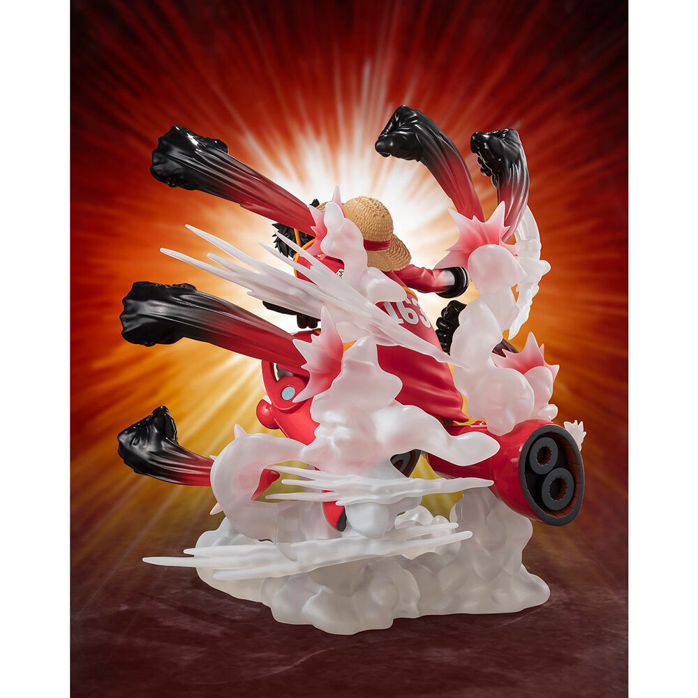 One Piece FiguartsZERO Extra Battle Monkey D. Luffy (Gum Gum Hawk Gatling) Figure - Ginga Toys