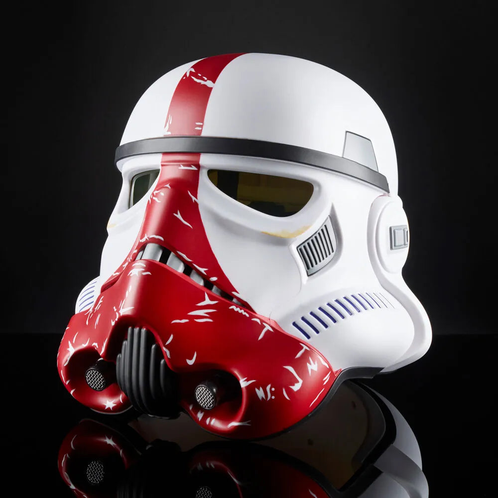 Star Wars The Black Series The Mandalorian Incinerator Stormtrooper Premium Electronic Roleplay Helmet