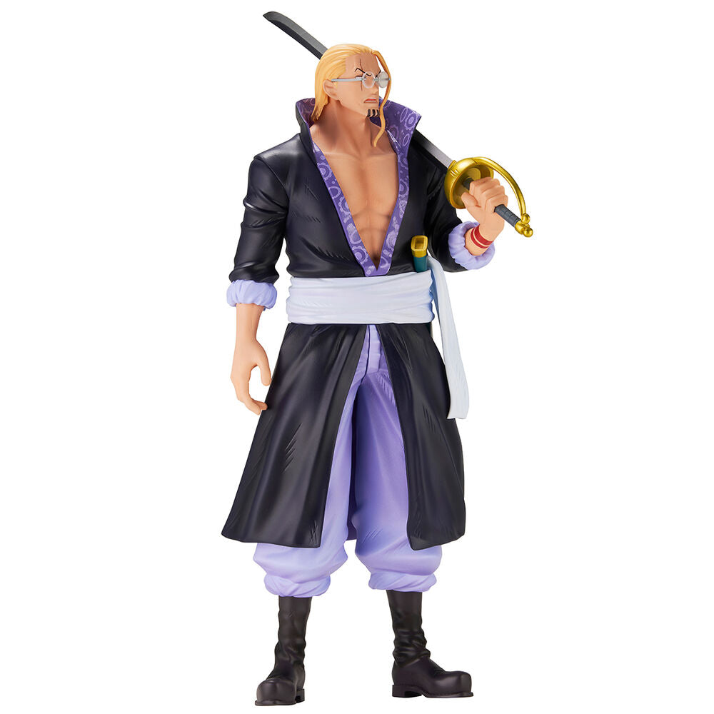 One Piece Masterlise Expiece Ichibansho Silvers Rayleigh (Roger Pirates) Figure - Ginga Toys