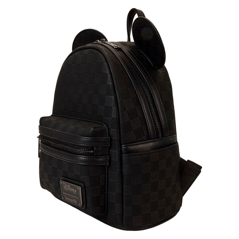 Loungefly Disney Mickey Mouse Checkered Texture Mini Backpack - Ginga Toys