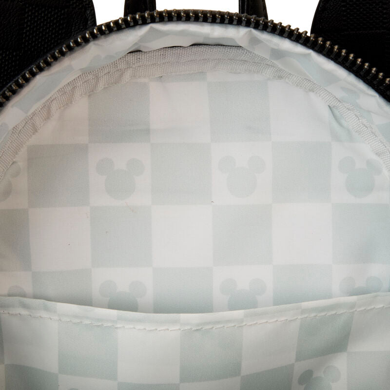 Loungefly Disney Mickey Mouse Checkered Texture Mini Backpack - Ginga Toys