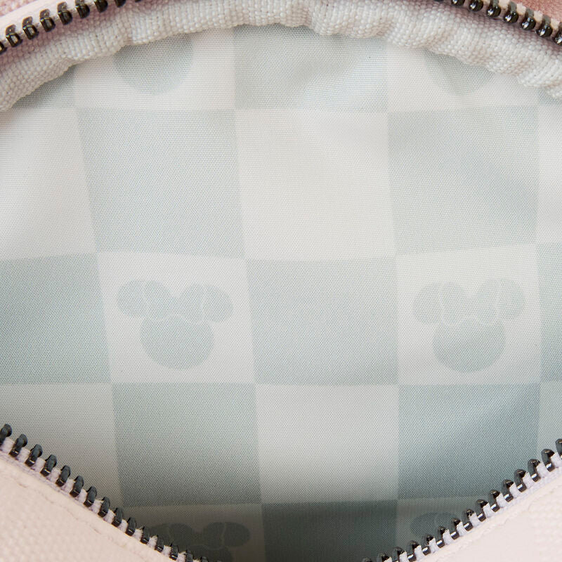 Loungefly Disney Minnie Mouse Checkered Texture Convertible Mini Backpack & Crossbody Bag – Ginga Toys