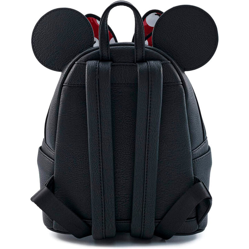 Loungefly Disney Minnie Mouse Bow Black Mini Backpack