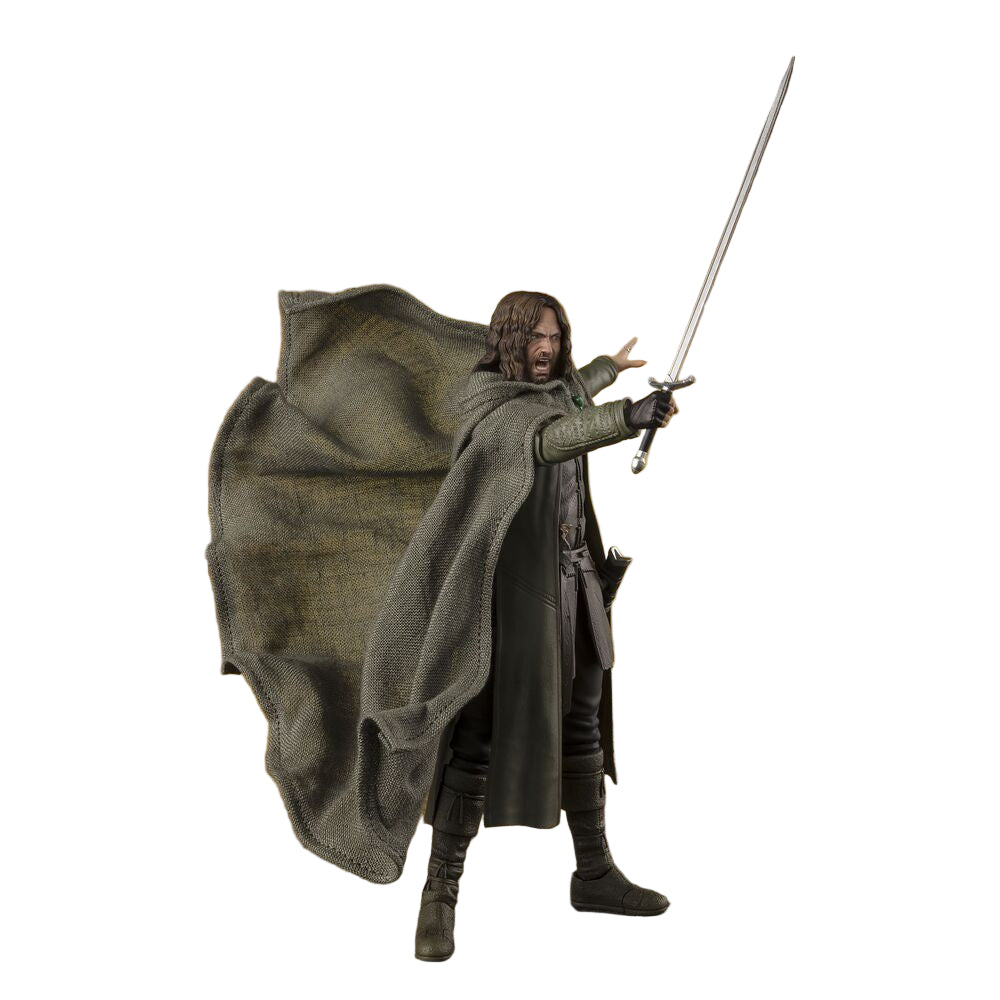 The Lord of the Rings: The Fellowship of the Ring S.H.Figuarts Aragorn Action Figure - Ginga Toys