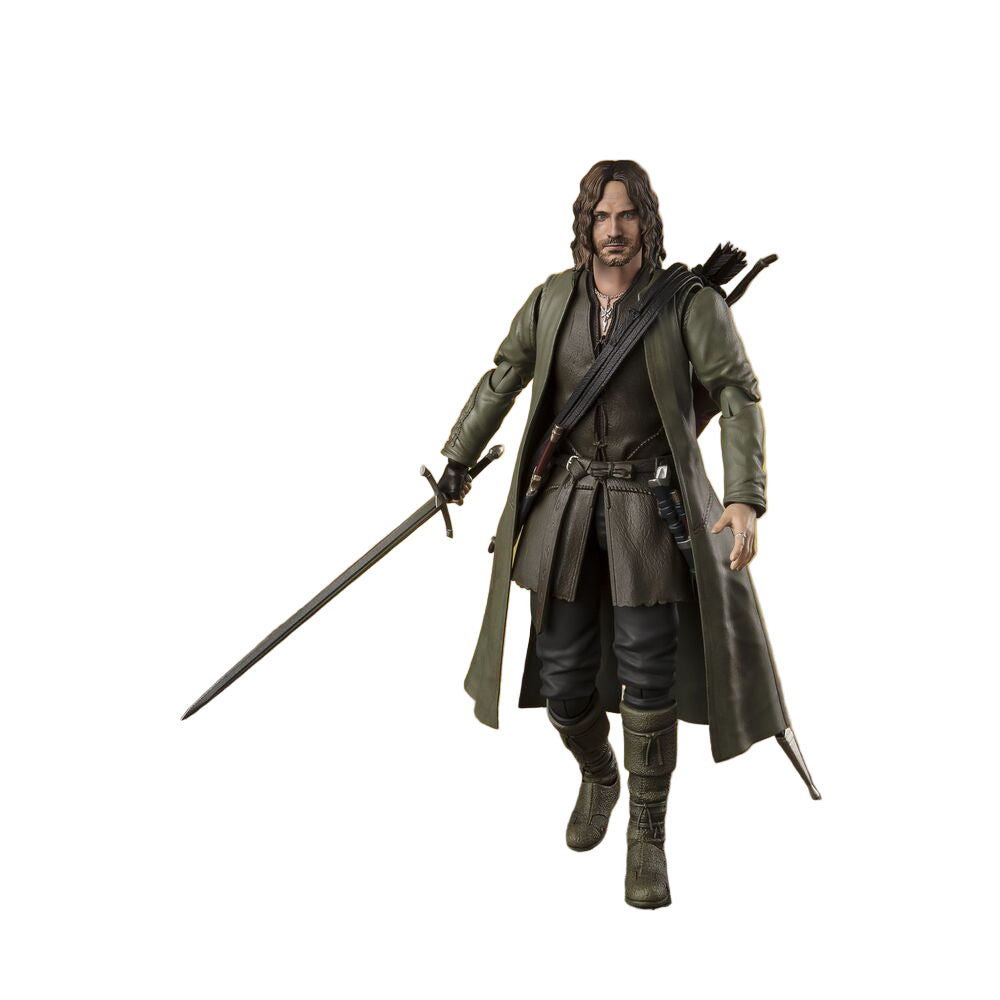 The Lord of the Rings: The Fellowship of the Ring S.H.Figuarts Aragorn Action Figure - Ginga Toys