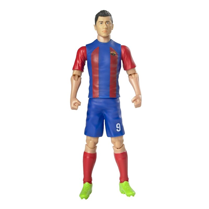 Football Barcelona FC Robert Lewandowki Action Figure 20cm - Ginga Toys