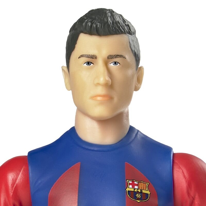 Football Barcelona FC Robert Lewandowki Action Figure 20cm - Ginga Toys