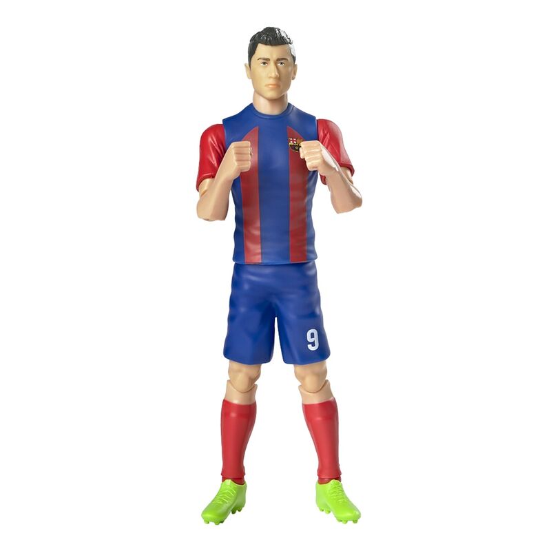 Football Barcelona FC Robert Lewandowki Action Figure 20cm - Ginga Toys