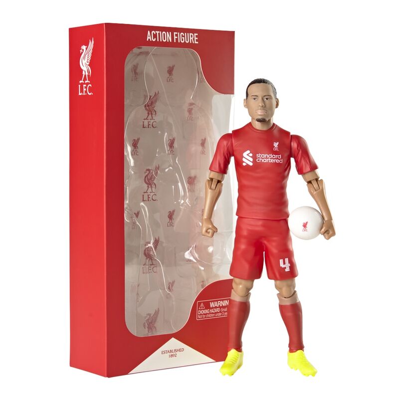 Football Liverpool FC Virgil Van Dijk Action Figure 20cm - Ginga Toys